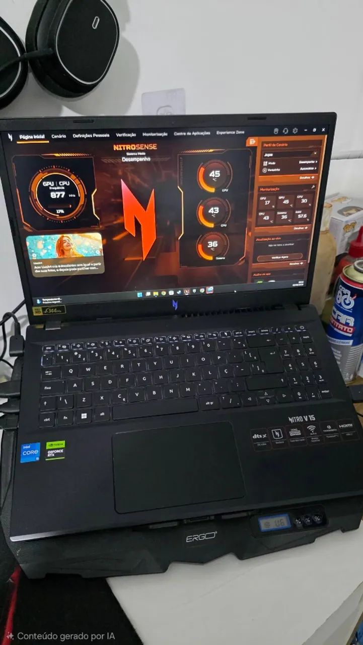 Notebook Gamer Nitro V15