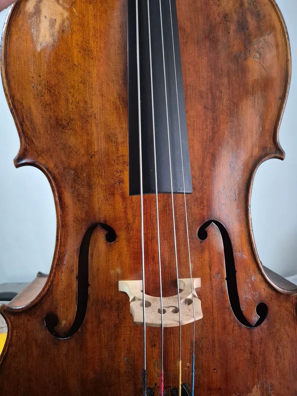 Violoncelo antigo - Foto 4