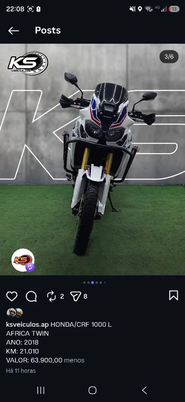 Africa twin 1000  - Foto 3