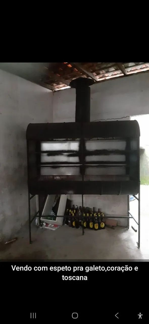 Churrasqueira para galeto 
