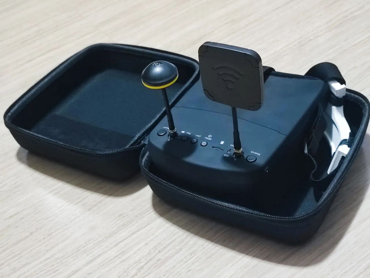 Goggle FPV Analógico EV800D - Foto 2