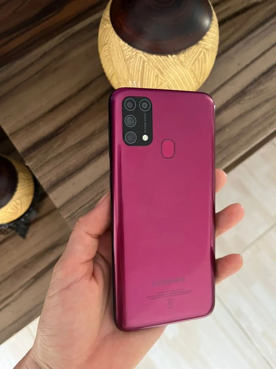 Samsung Galaxy M31 ROSA 128 GB cod 62 - Foto 3