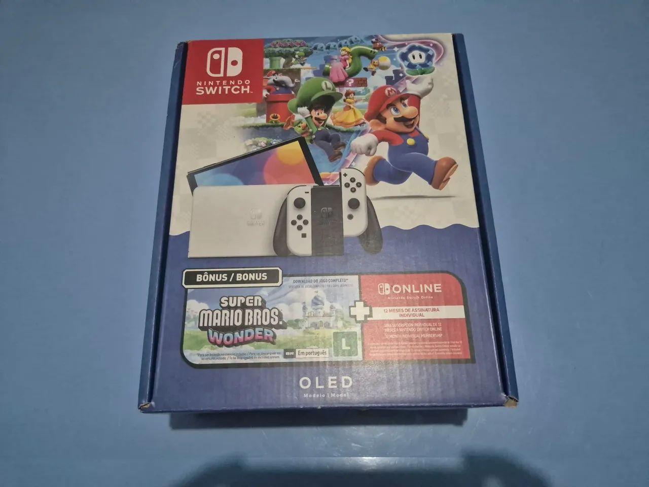 Nintendo Switch Oled destravado com joy-cons hall effect