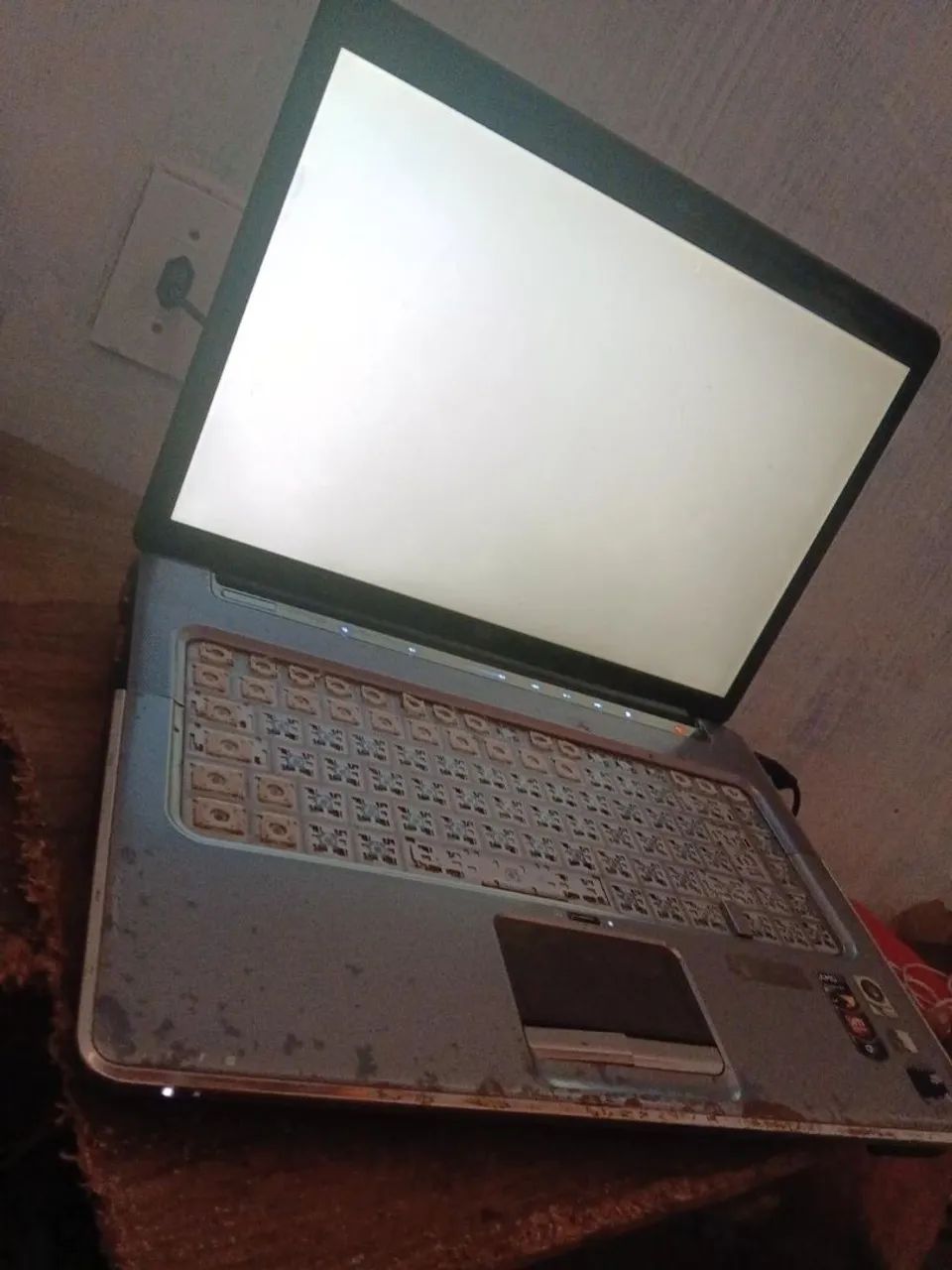 Notebook HP Pavilion dv5 com defeito - para conserto/peças - Foto 4