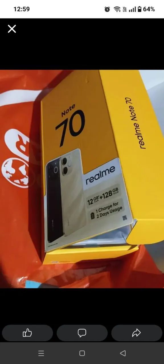Celular novo 