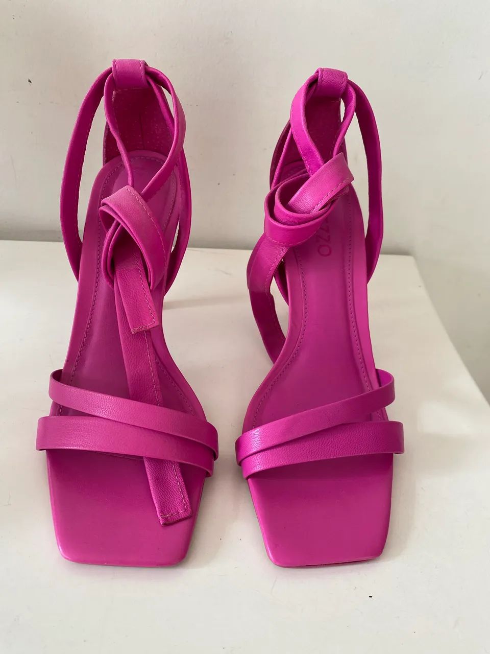 sandália arezzo rosa pink 35 - Foto 2