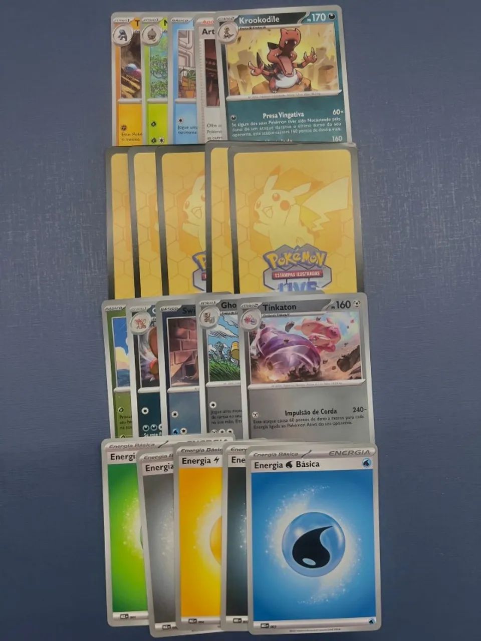 Combo de 34 Cartas Pokémon Ótima Oportunidade para Jogar e Colecionar - Foto 3