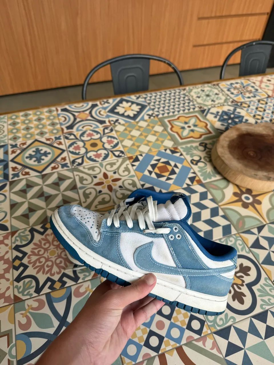 Nike Dunk Low Sashiko Industrial Blue - Foto 4