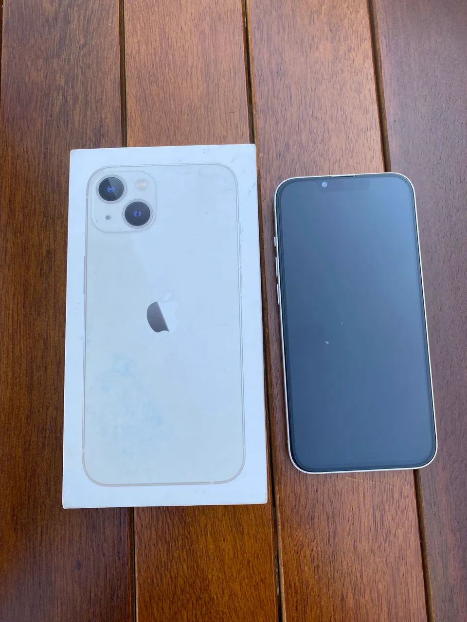 iPhone 13 128GB Branco | Face ID OK | 91% de Bateria | Caixa - Foto 3