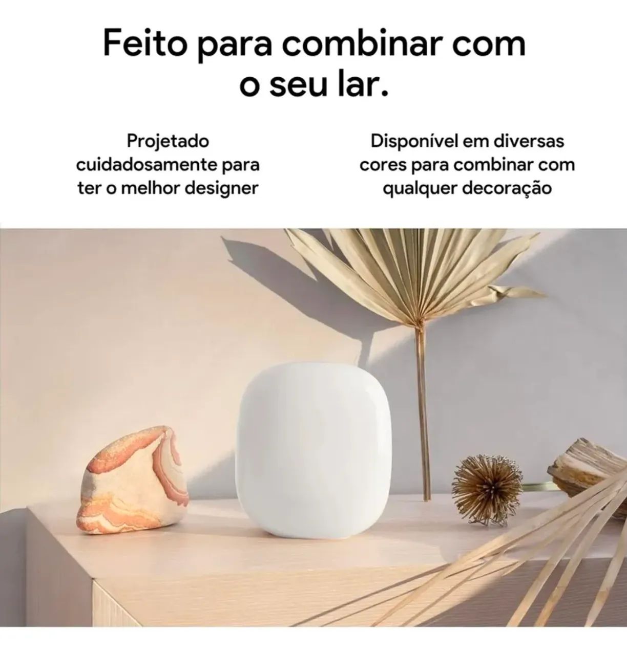 Roteador Mesh Google Wi-Fi 6E - Nest Wi-Fi Pro - Foto 2