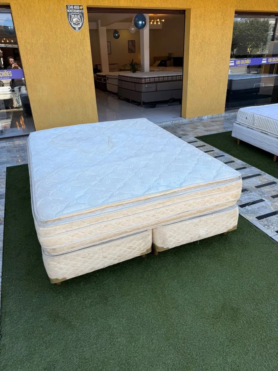 Cama Box Casal MAXFLEX USADO - ENTREGO  - Foto 5