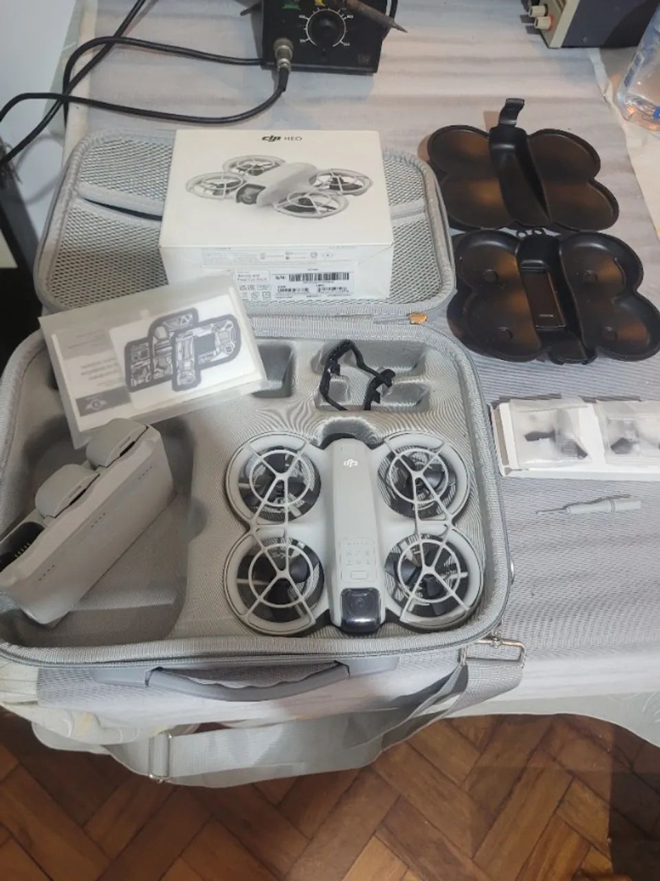 Drone Neo com case e Hub 3 baterias - Foto 3