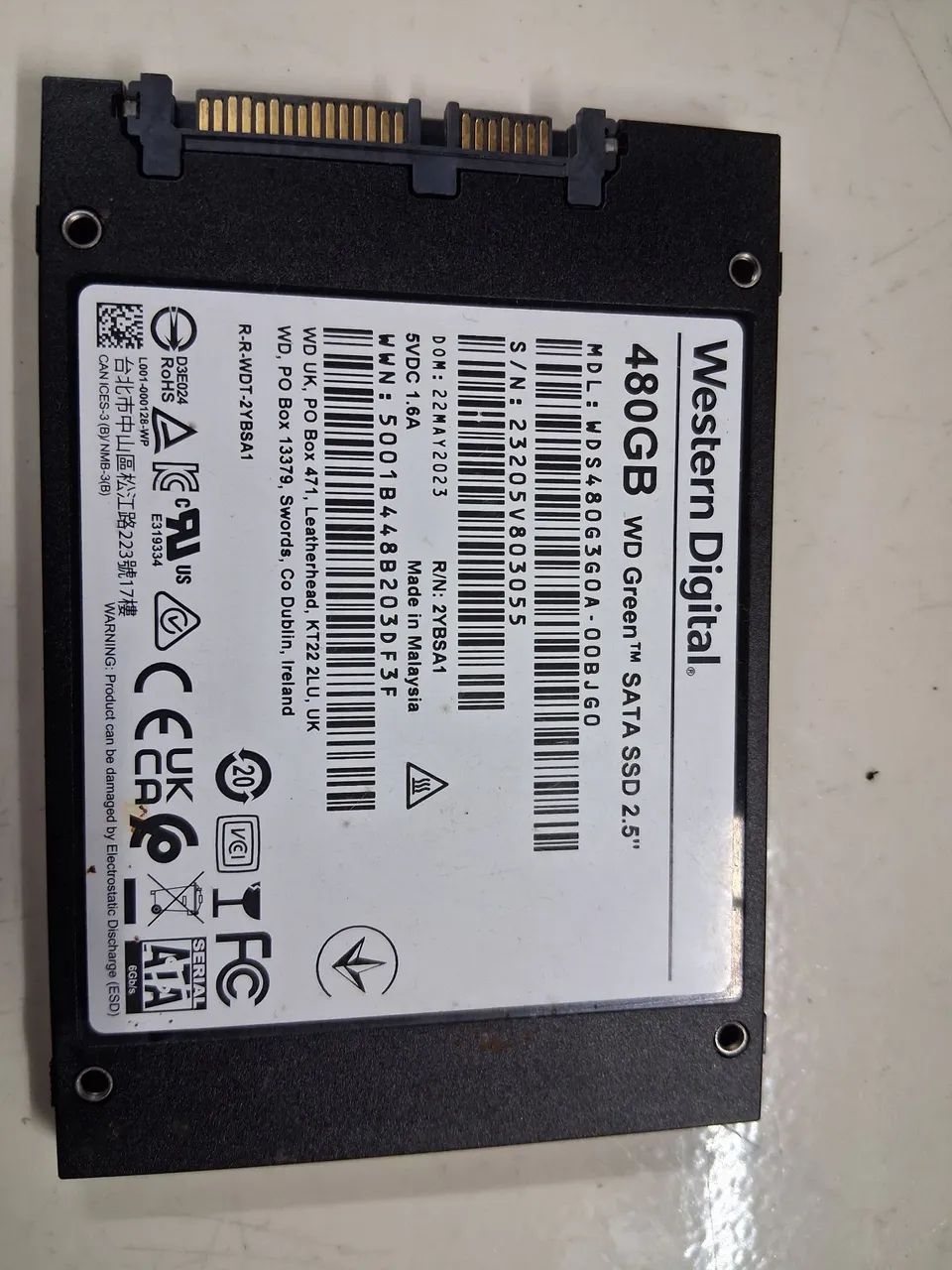 Ssd 480gb com defeito  - Foto 5