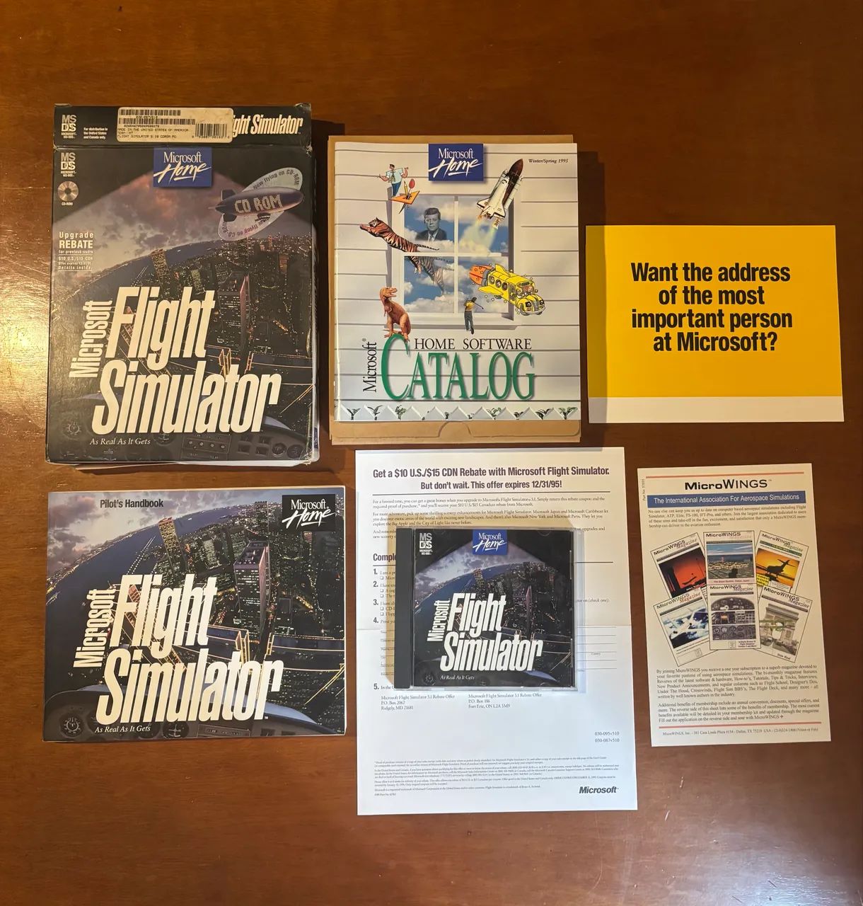 Microsoft Flight Simulator 1995 Versão BIG BOX  - Foto 4