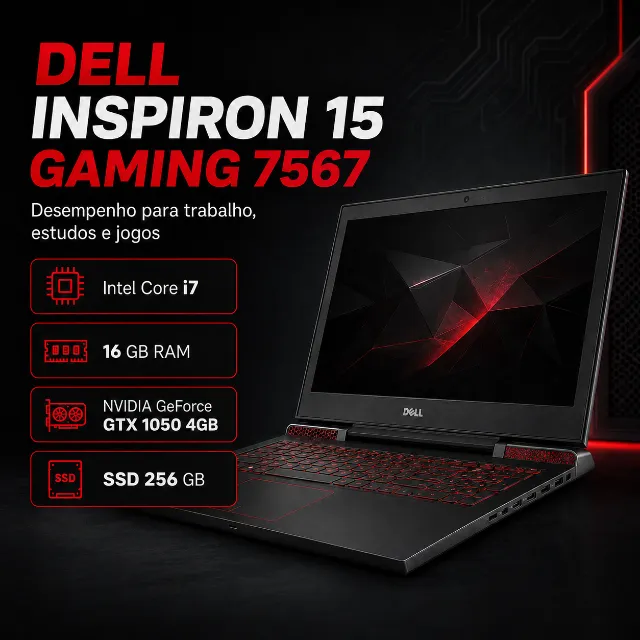 Notebook Dell Inspiron 15 5570 I7 8ª SSD NVMe Gen3 500Gb 16Gb Ram