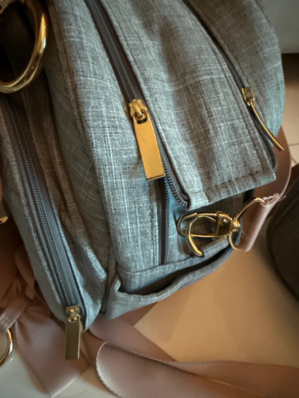 Kit 3 bolsas maternidade Tamanhos G M P premium SN - Foto 4