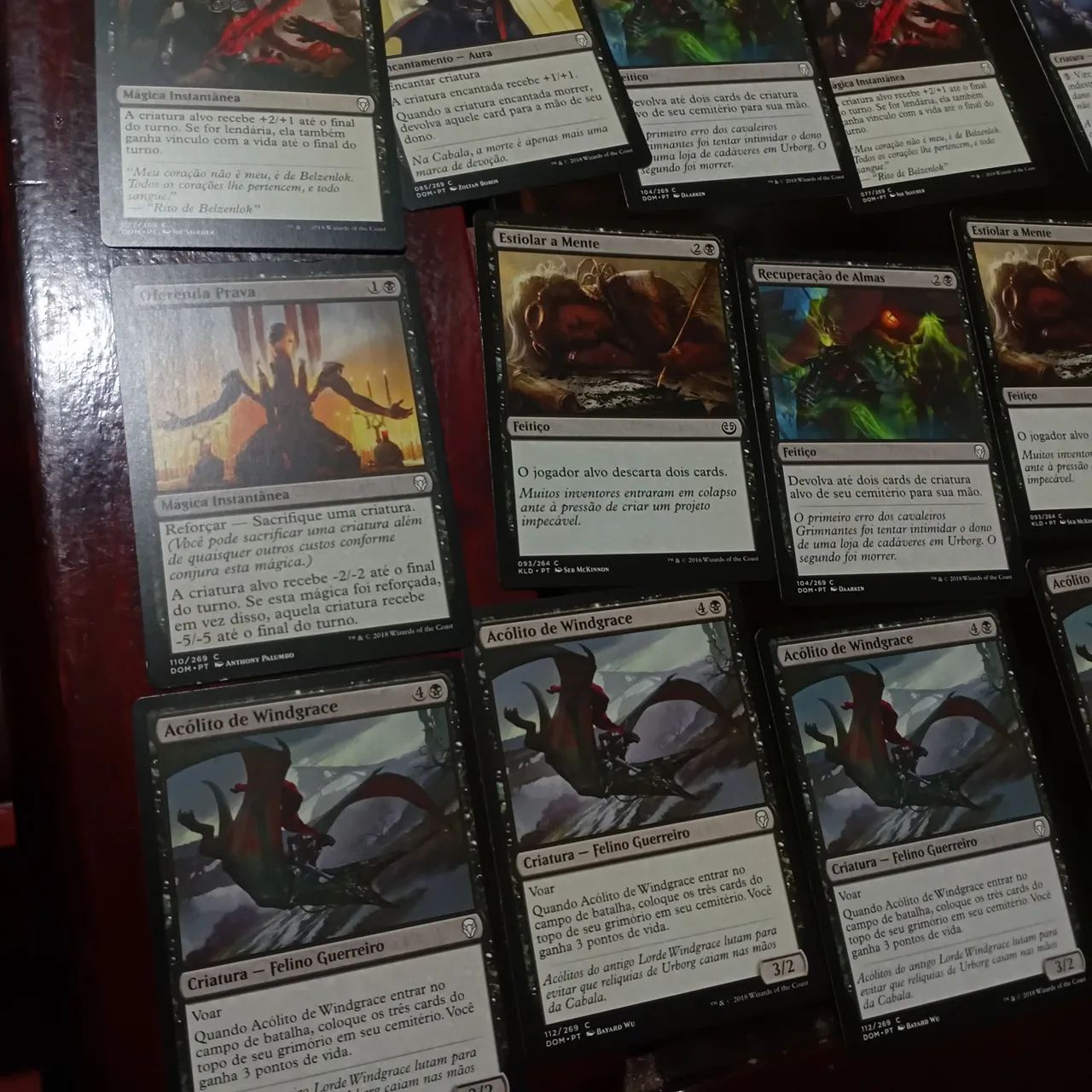 Deck Magic The Gathering Preto - Mono Black Casual (61 cartas) - Foto 2