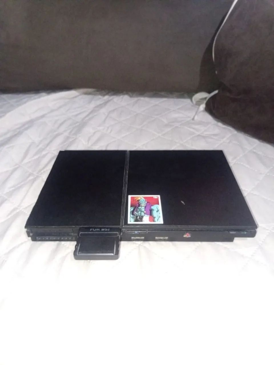 PS2 conservado, funcionando e com cabos