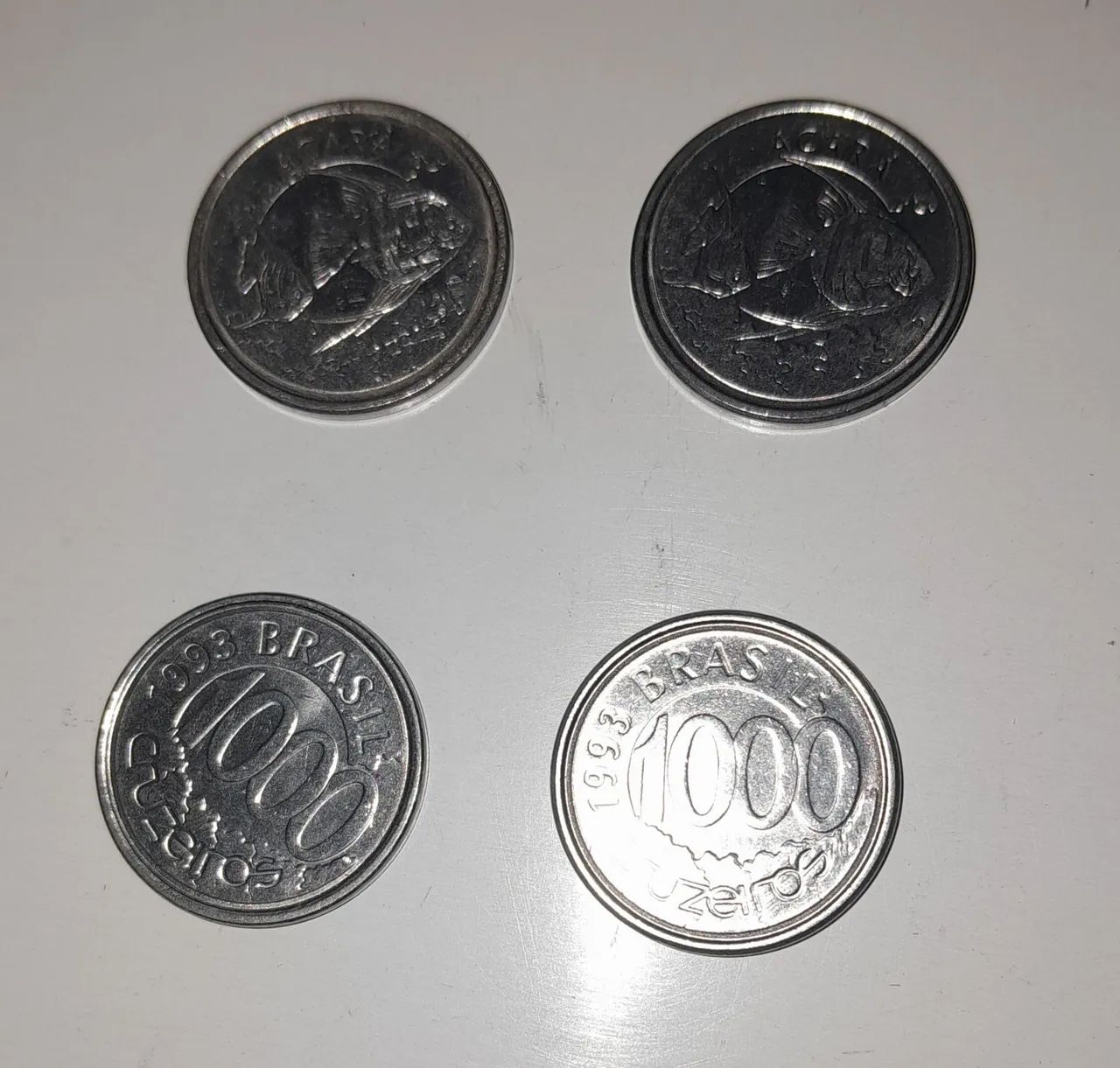 Moedas antigas de 1000 Cruzeiros  - Foto 2