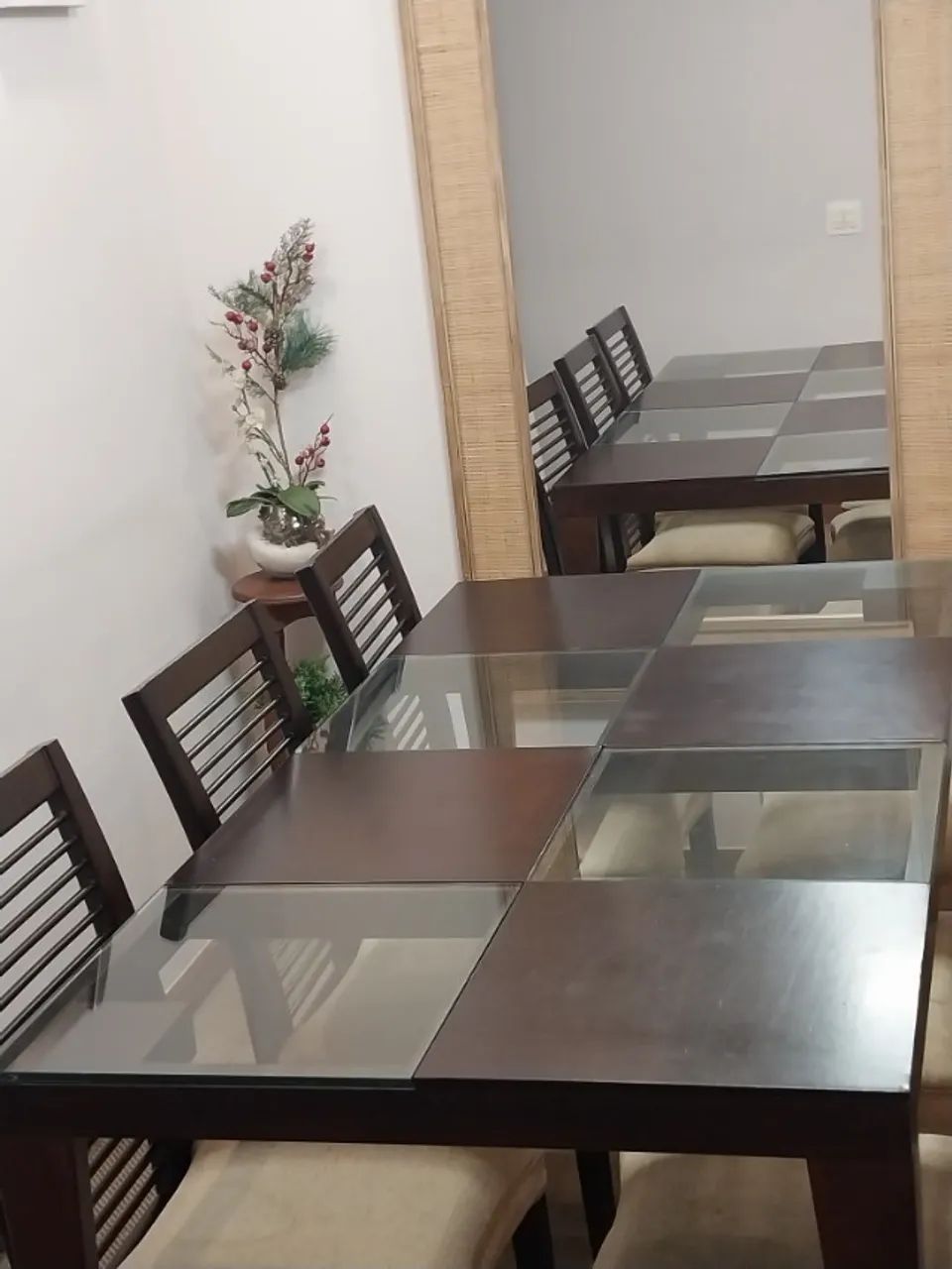 Mesa de jantar retangular design moderno  - Foto 2