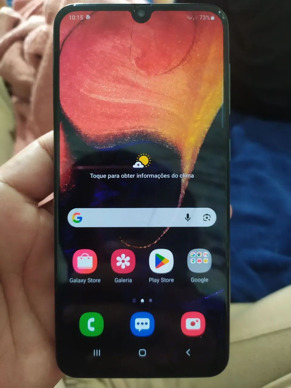 Samsung Galaxy A50 com detalhe  - Foto 3