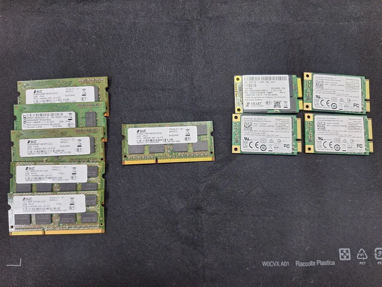 Memória RAM e SSD