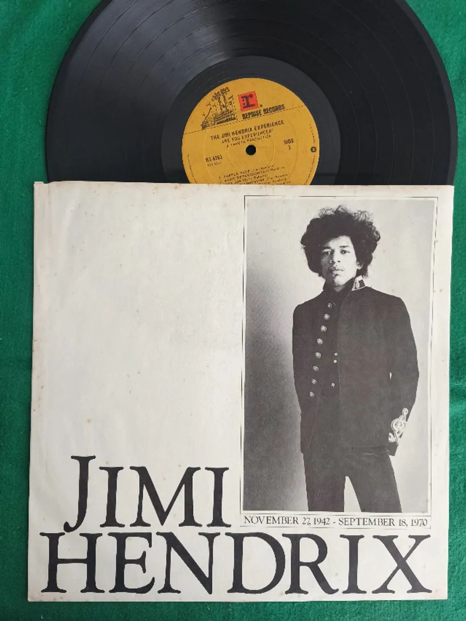 VINIL - JIMI HENDRIX - ARE YOU EXPERIENCE? IMPORTADO - Foto 3