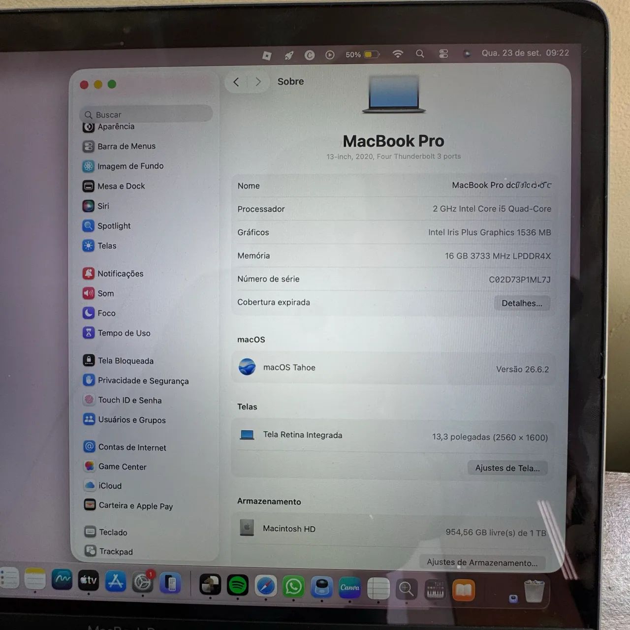 MacBook Pró 2020 - Foto 3