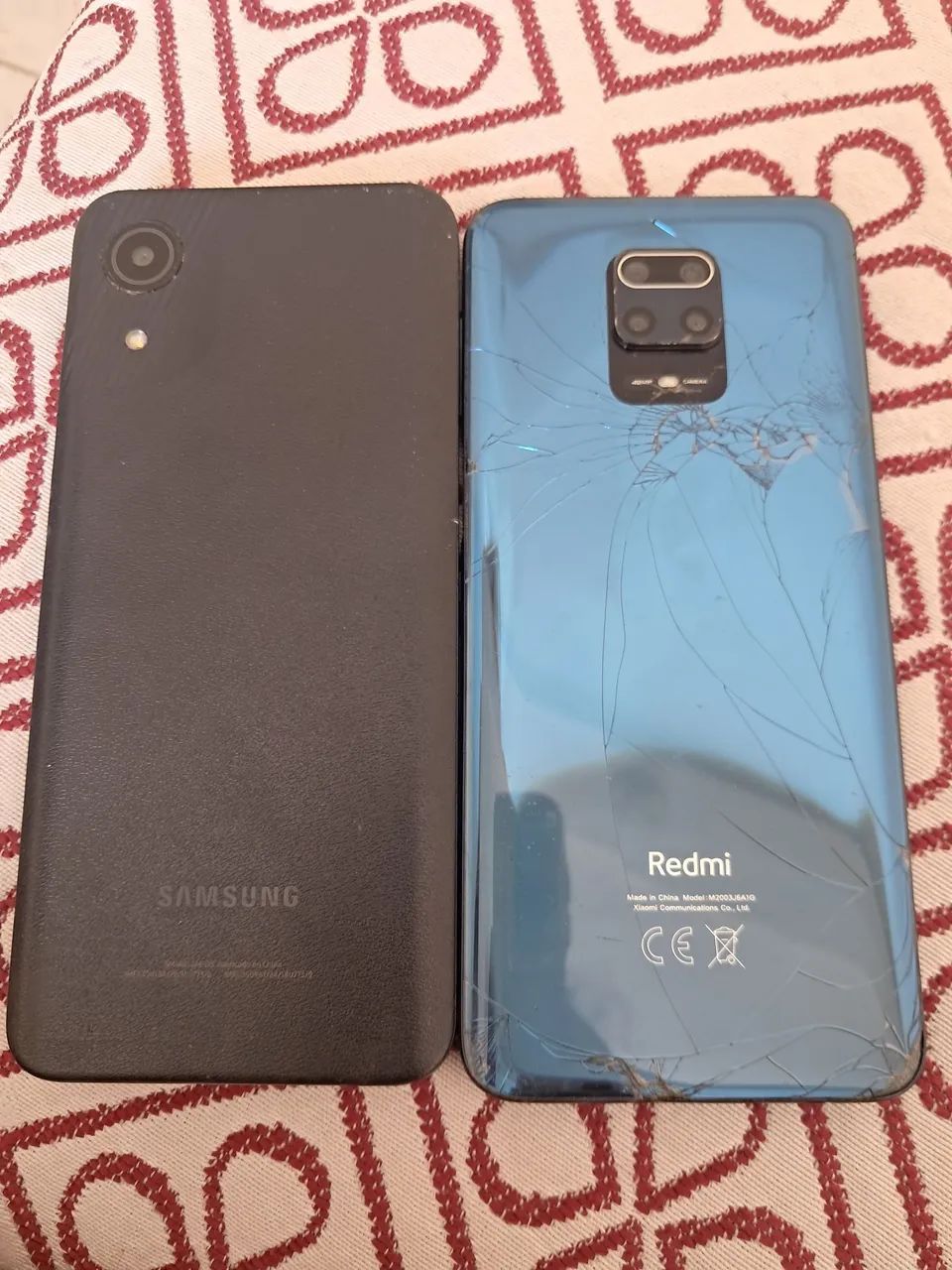 Celular pra tira peça redmi note 9 e Samsung A03 - Foto 2