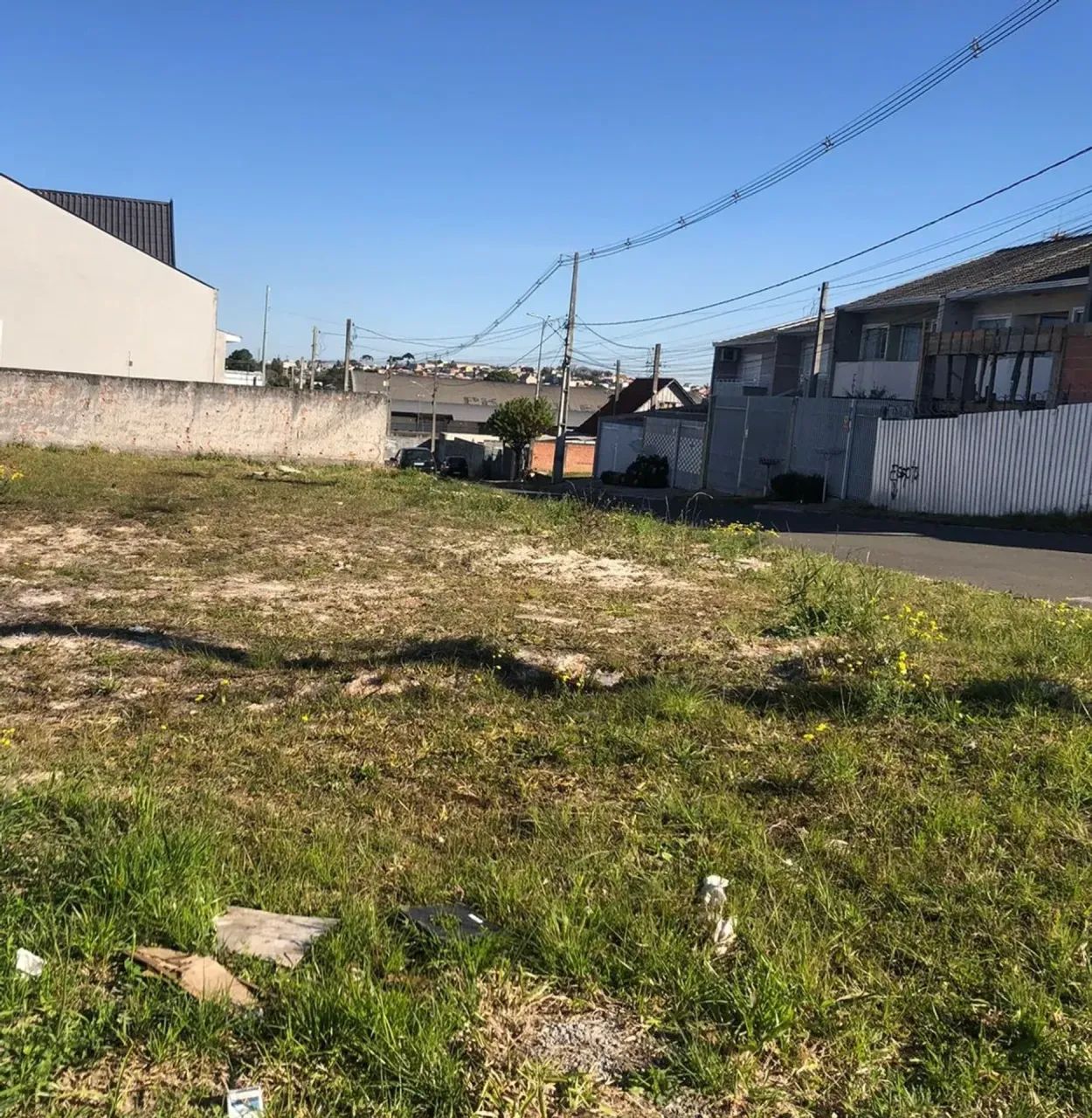 terreno bem localizado e com excelente potencial!