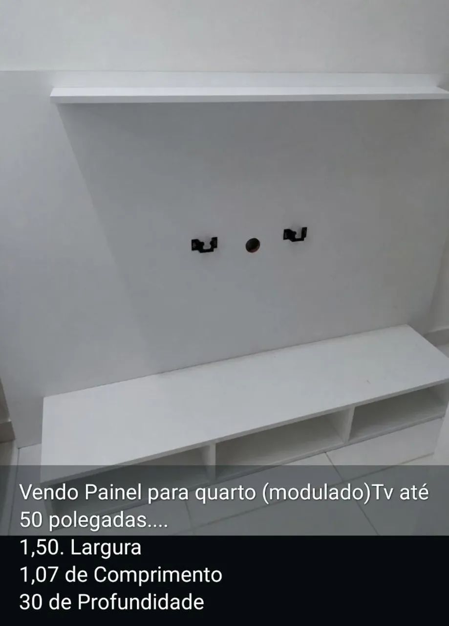 PAINEL 100% MDF / TV 50 POLEGADAS 