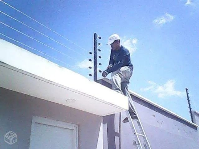 Cerca elétrica convencional 