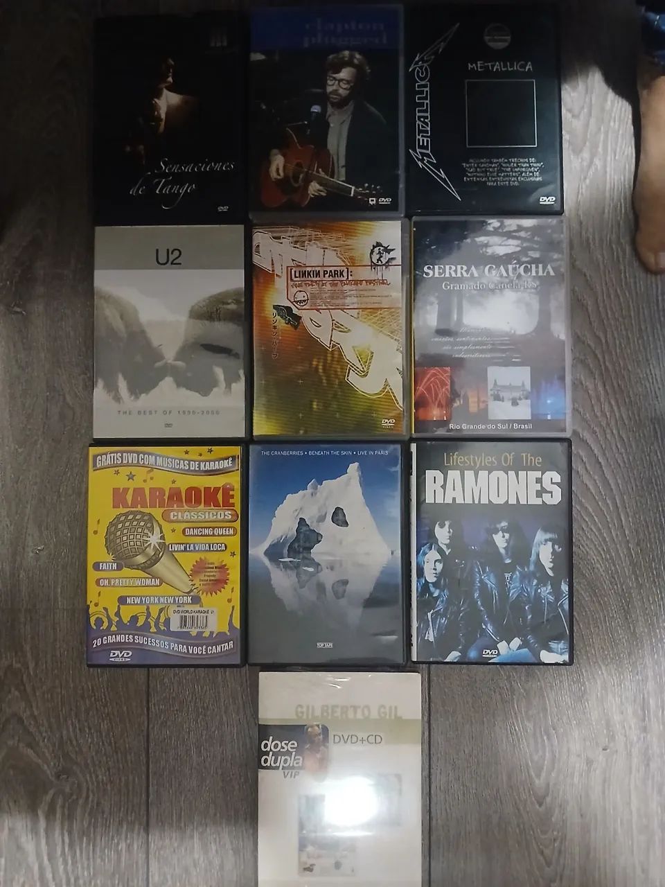 Dvds, blue ray e cds usados em bom estados