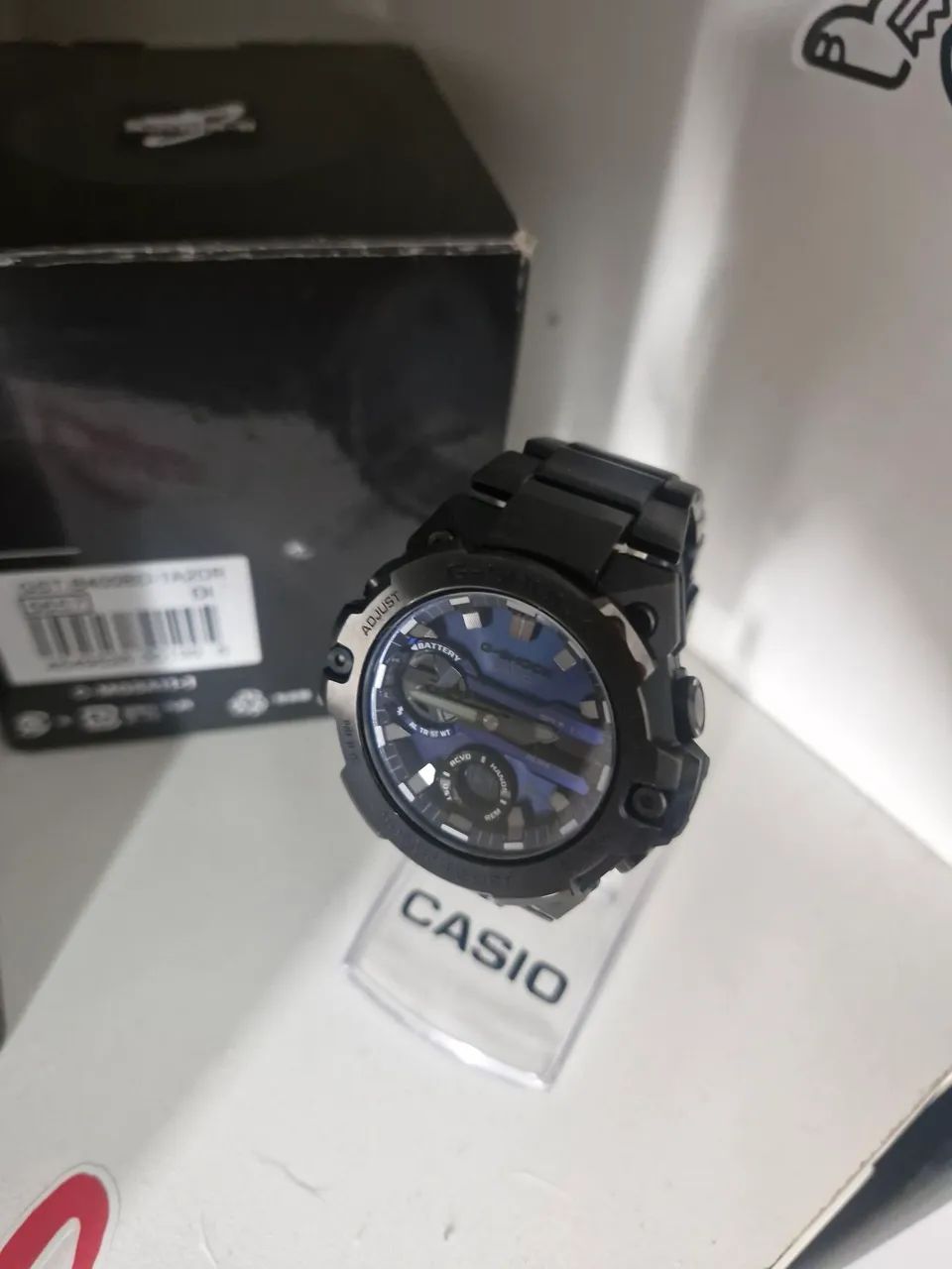 Relógio Casio G-Shock GST-B400 Azul Original Bluetooth Solar