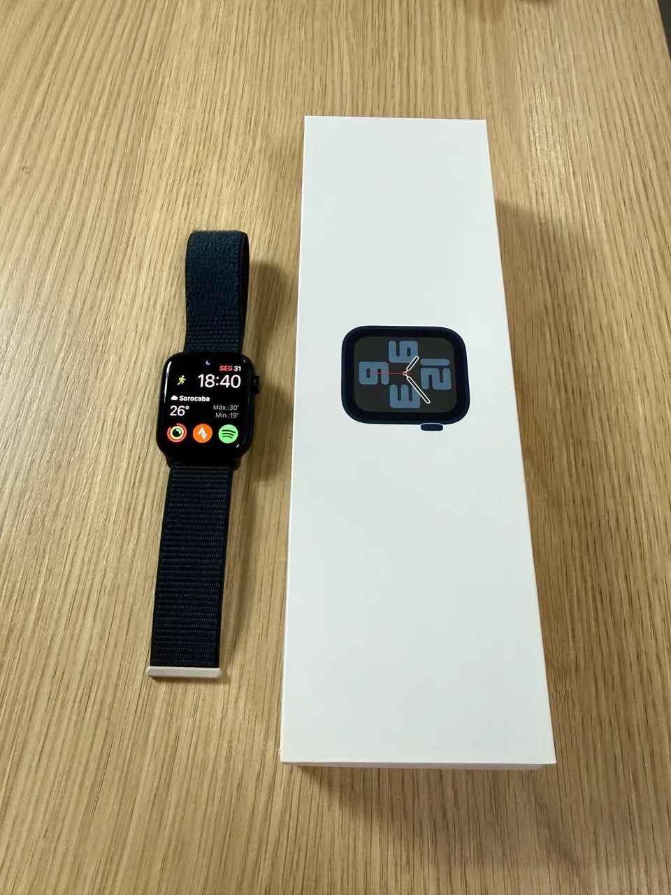 Apple Watch SE 2 GPS + Celular 44 mm meia noite