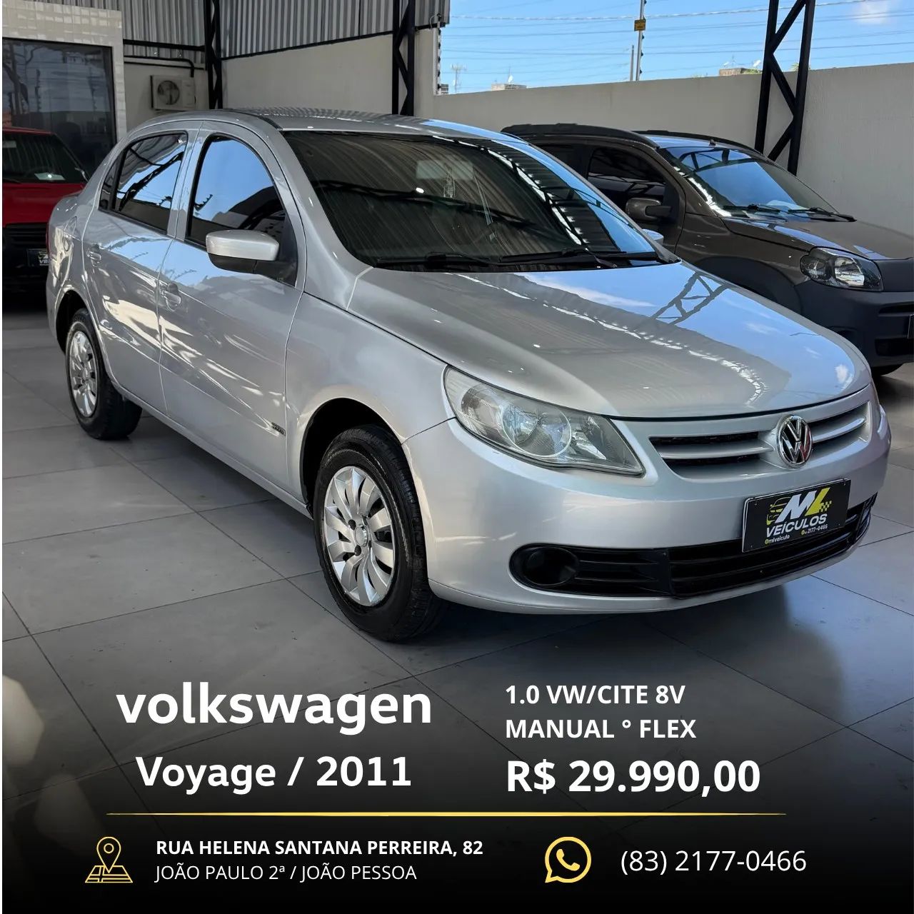 Volkswagen Voyage 1.0 FLEX 12V 4P 2011