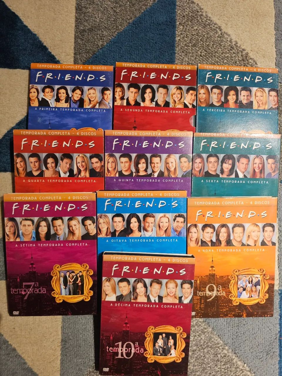 Box Friends DVD todas as temporadas - DVD, Blu-Ray e Vídeo Cassete