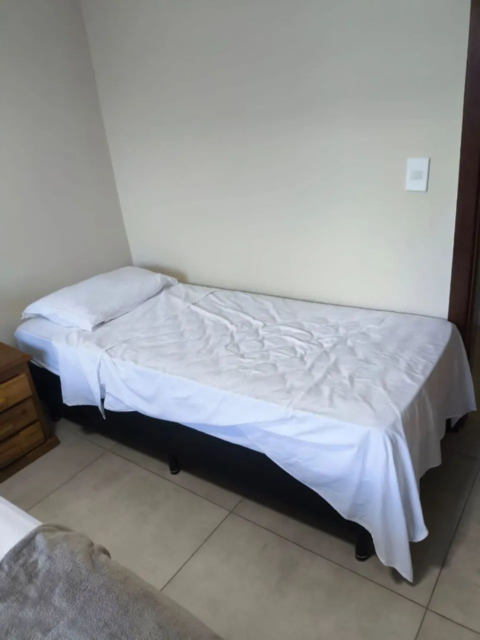 Cama box Ortobom + Colchão Ortobom