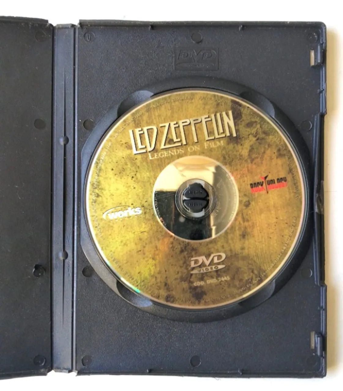 DVD Música - Led Zeppelin (Álbum: Rockthology - Legends on Film