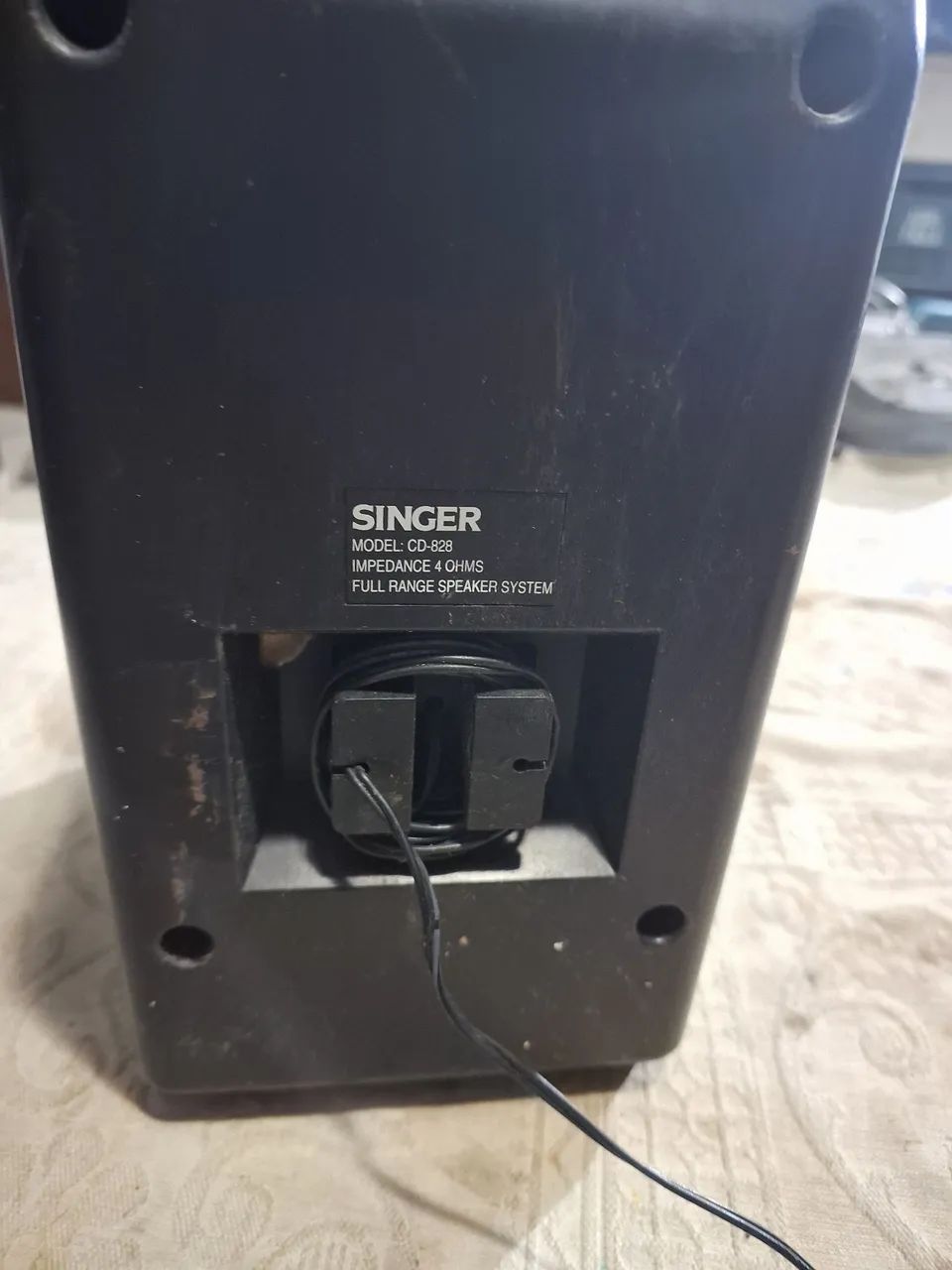 caixa de som funcionada singer .1 unidade  - Foto 2