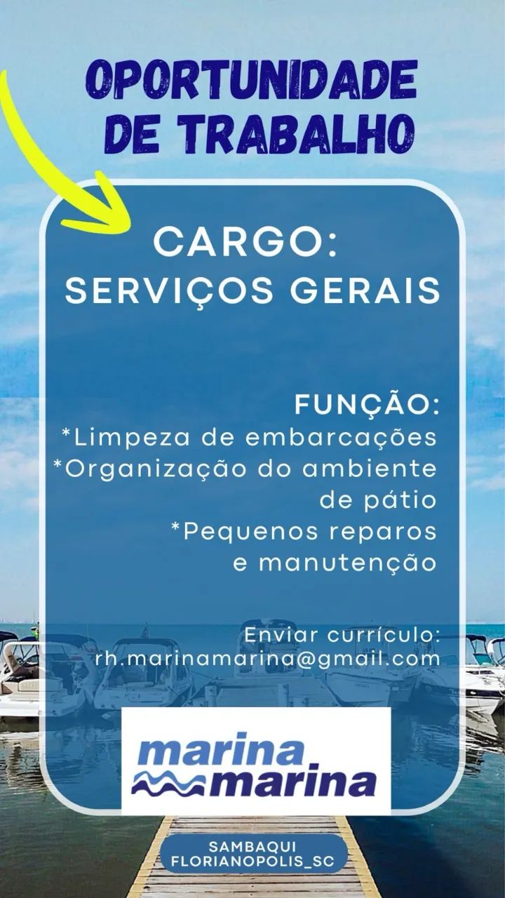 Oportunidade de Trabalho
