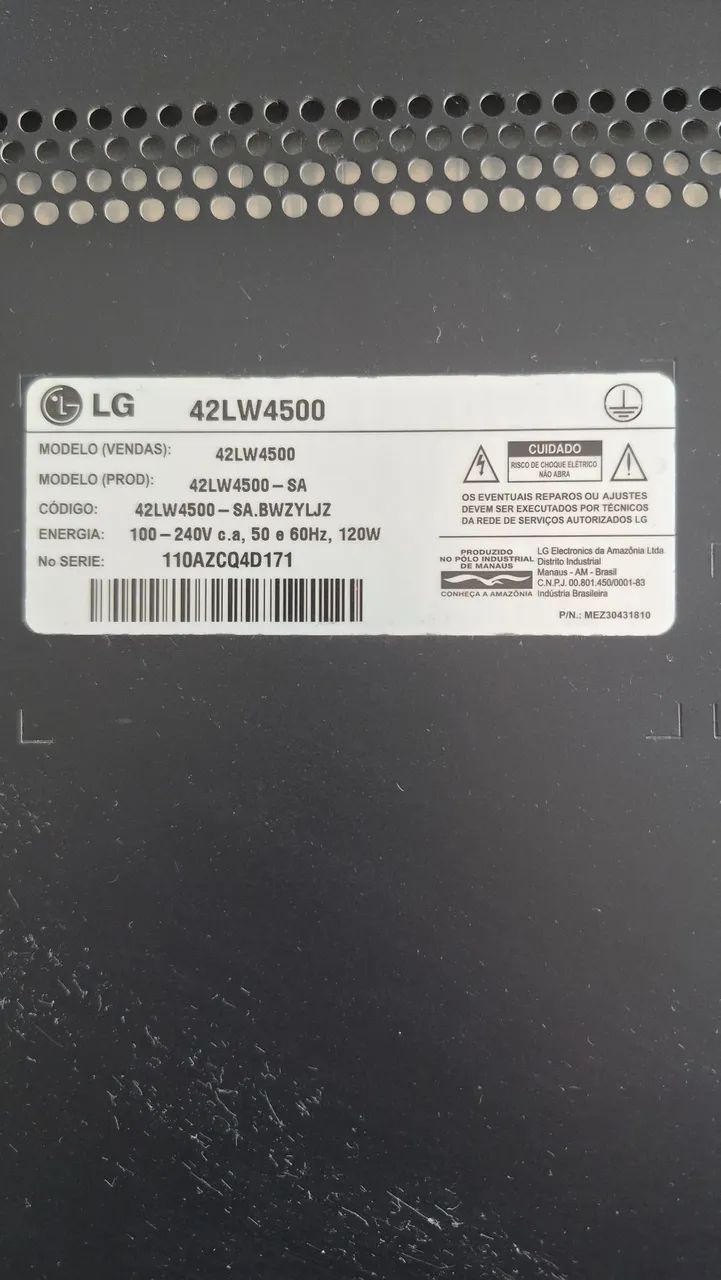 Vendo TV LG 42 polegadas  - Foto 2