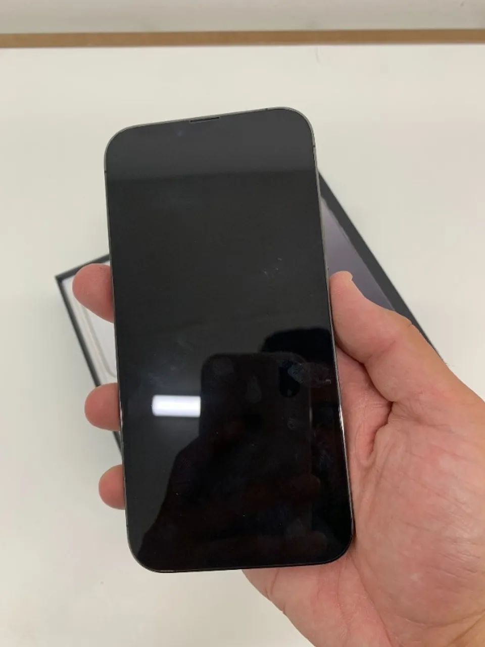 iPhone 13 Pro Max 128GB Preto (com Caixa)   // impecável //  retirada na Savassi - Foto 3