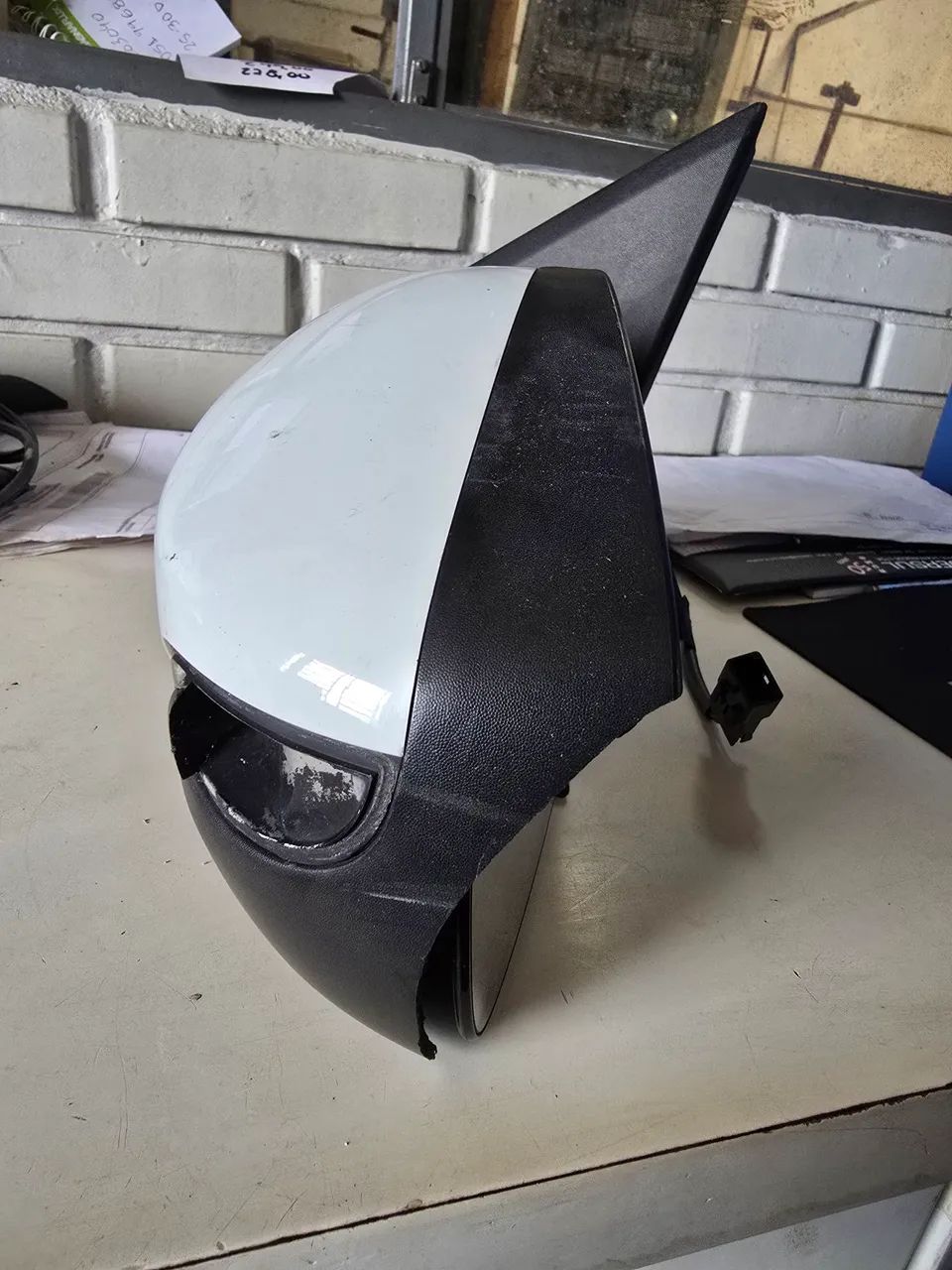 Retrovisor sandero com pisca e eletrico - Foto 4