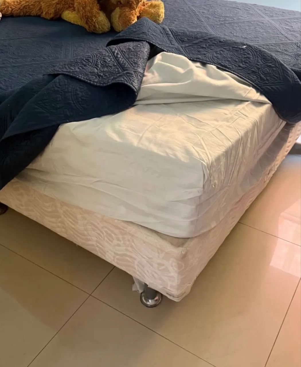 Base de cama queen size da ortobom 