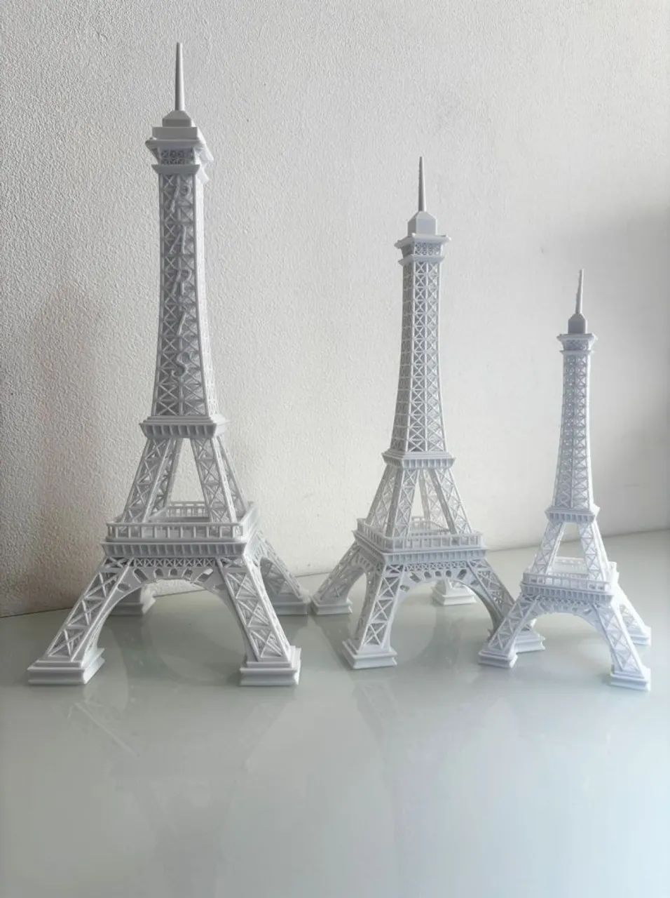 Conjunto de 3 Torres Eiffel 3D<br>Torre Eiffel<br>4 - Foto 2