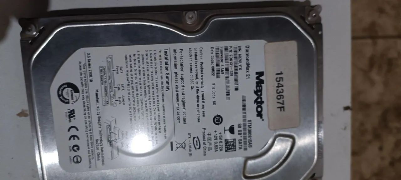 HD Sata II Disco rígido (a partir de 60) - Foto 4