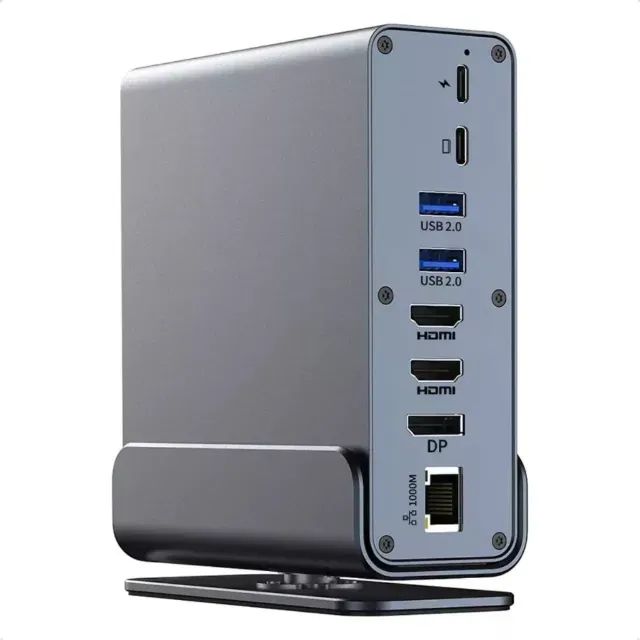 Dock 15 Em 1 Usb C Hub Vertical 4k