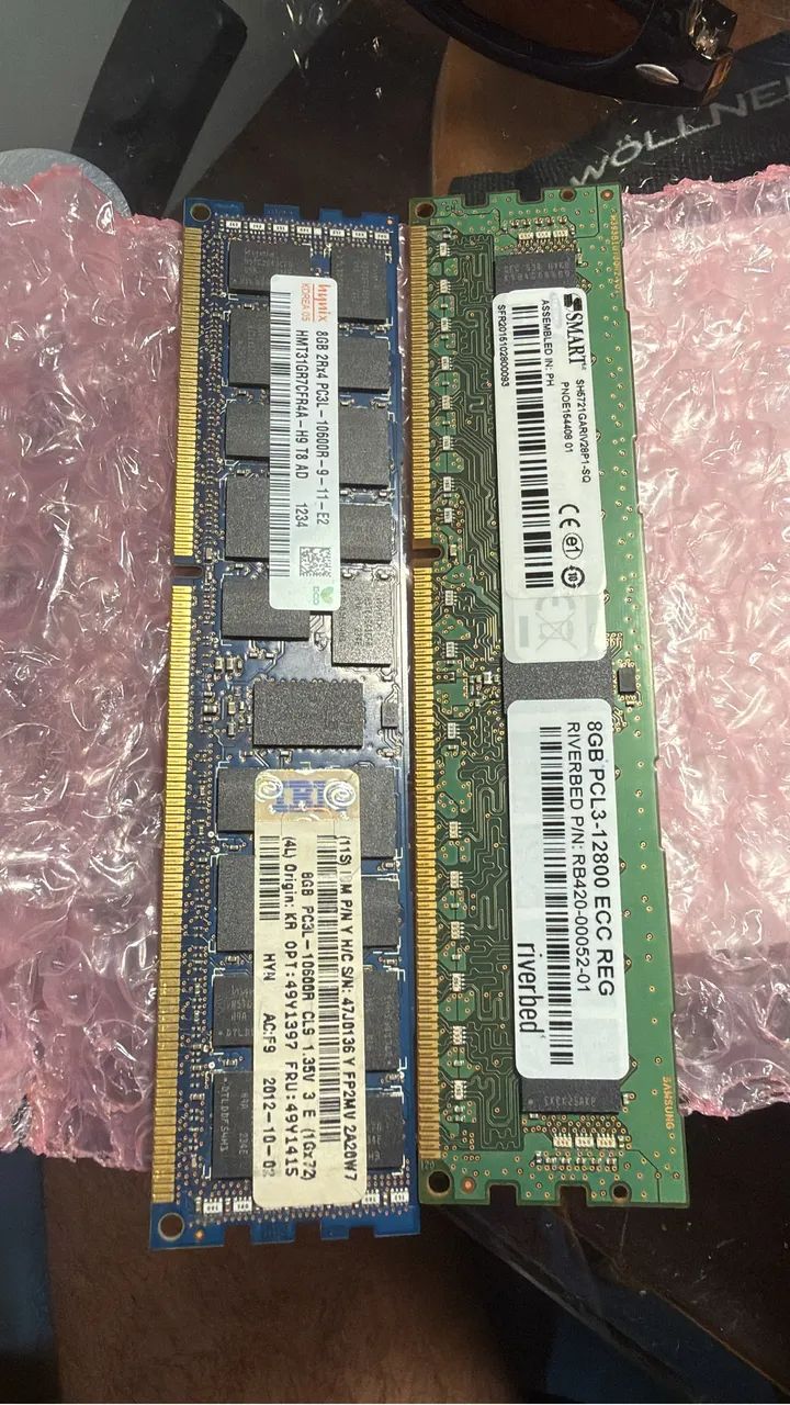 Conjunto Memórias RAM de servidores - Foto 2