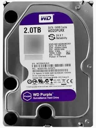 hd 2tb Purple WD - Foto 2